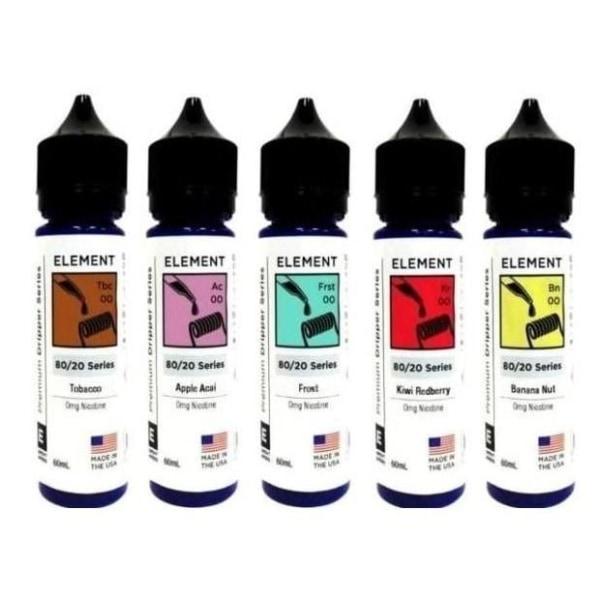 Element 0mg 50ml Shortfill (80VG/20PG)